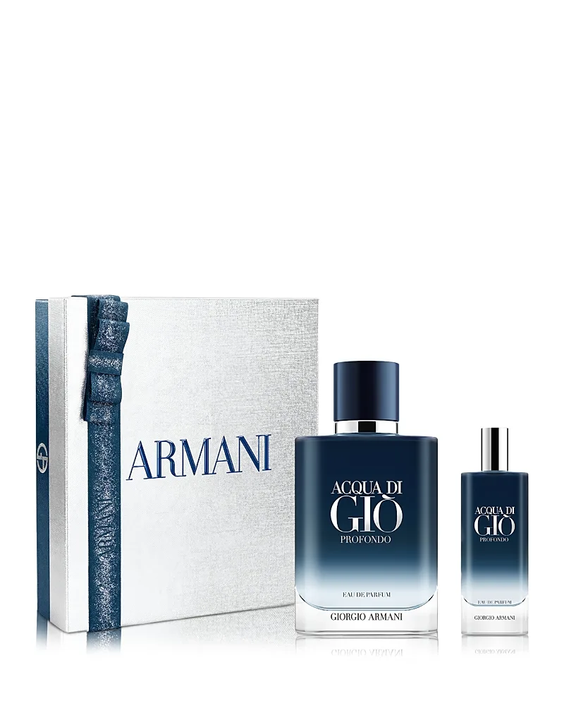 Acqua Di Gio Profondo Eau De Parfum Gift Set by Armani