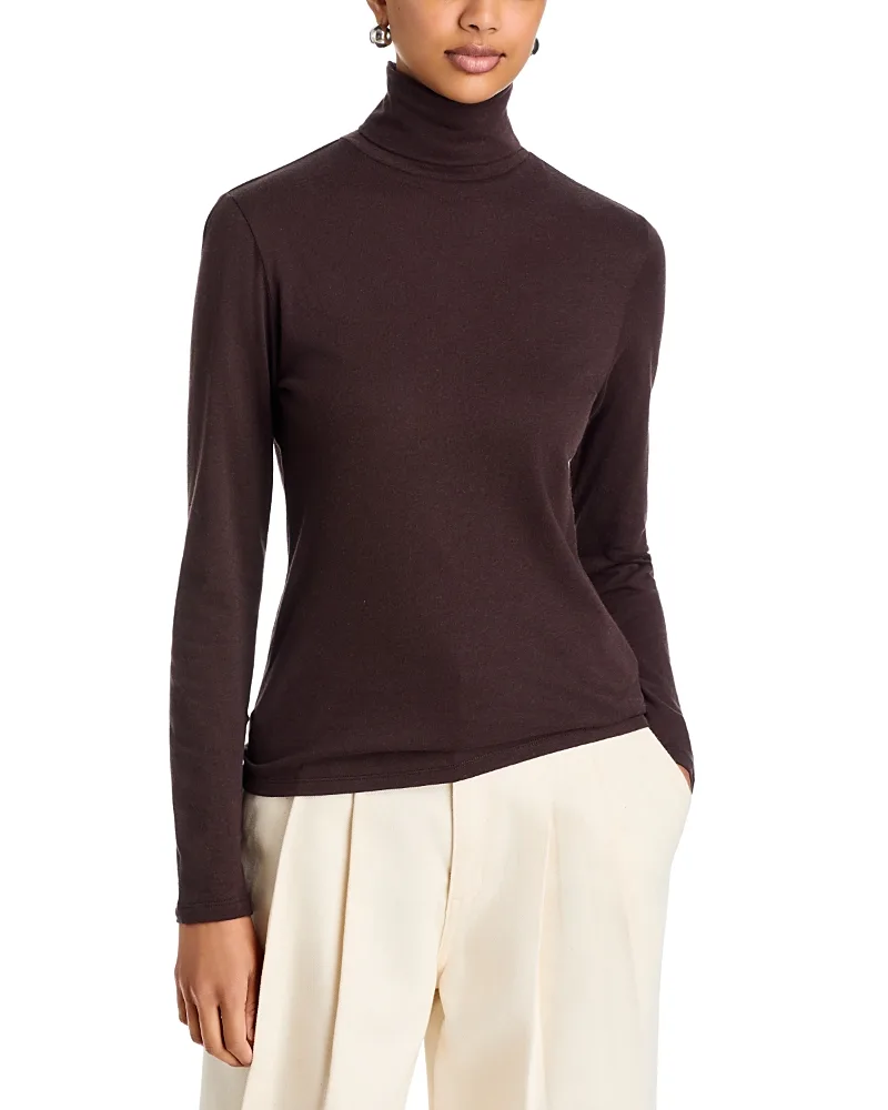 Majestic Filatures Long Sleeve Turtleneck Sweater