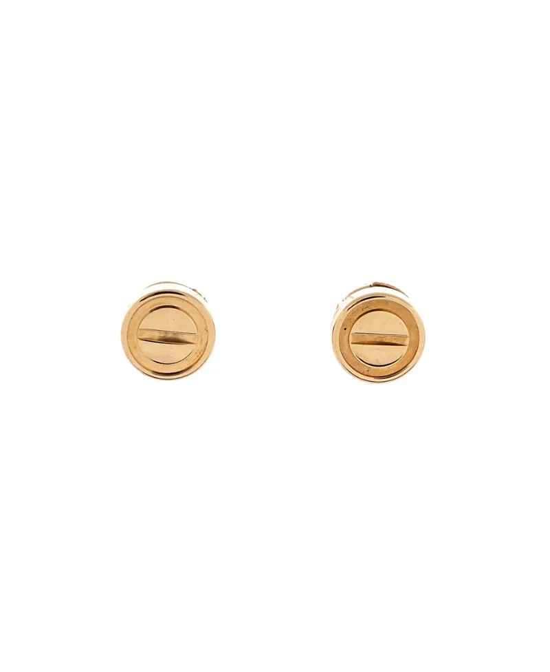 Pre-Owned Cartier Love Stud Earrings 18K Gold by Cartier's