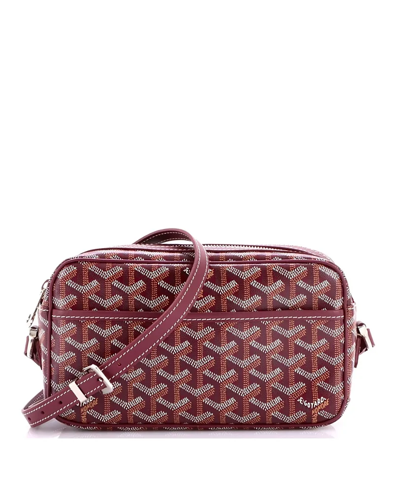 Pre-Owned Cap Vert Bag Coated Canvas by Pre-owned Goyard