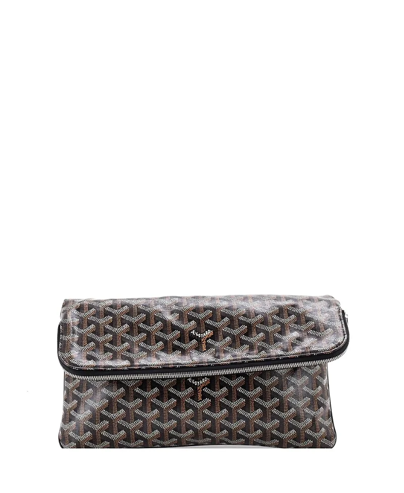 Pre-Owned Goyard Saint Marie Clutch Coated Canvas