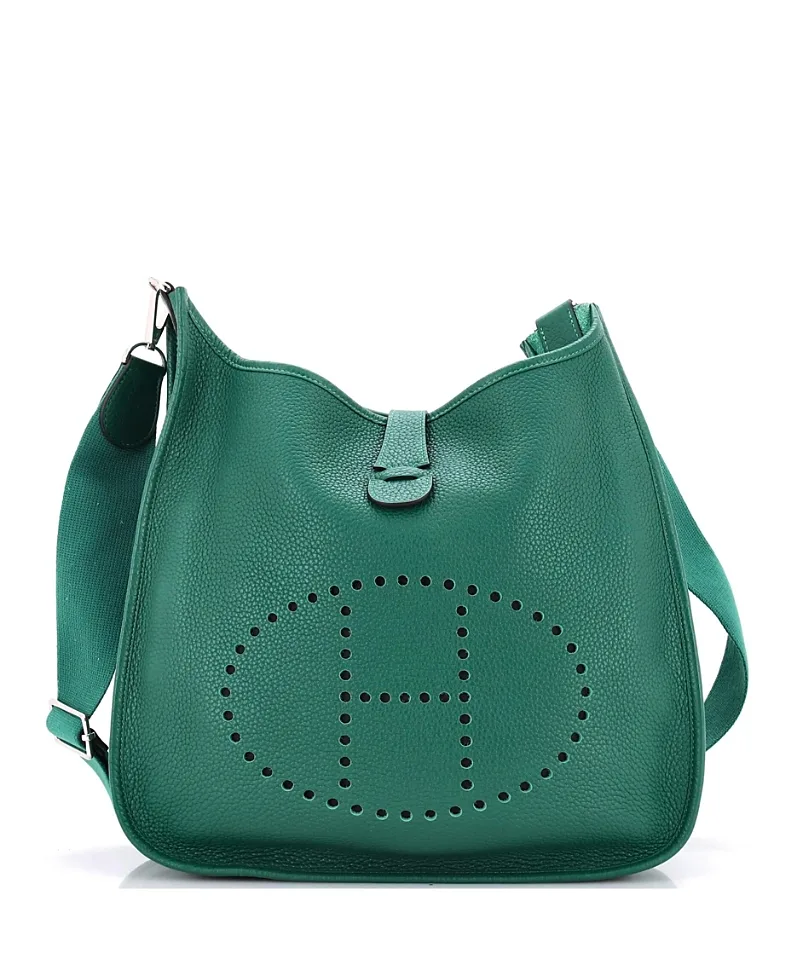 Pre-Owned Hermes Gm Evelyne Bag Gen Iii Clemence by Hermes