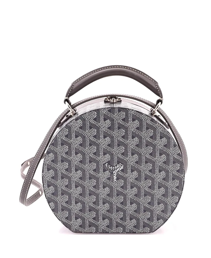 Pre-Owned Goyard Alto Hatbox Bag Coated Canvas by Pre-owned Goyard