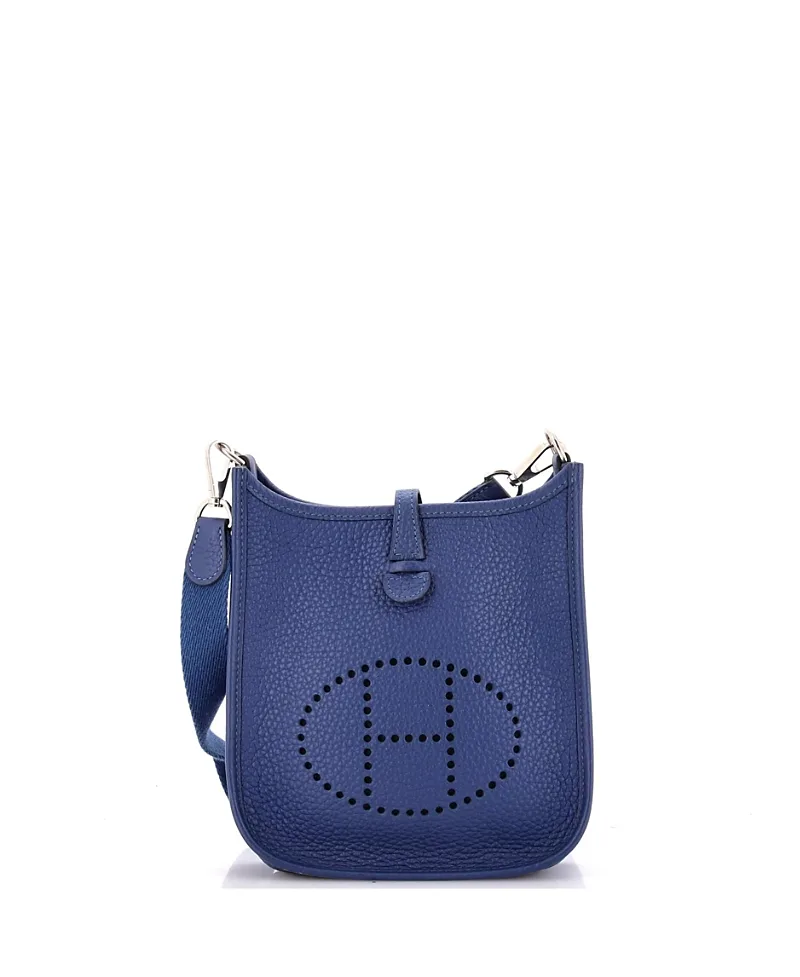 Pre-Owned Hermes Tpm Evelyne Bag Gen Iii Clemence