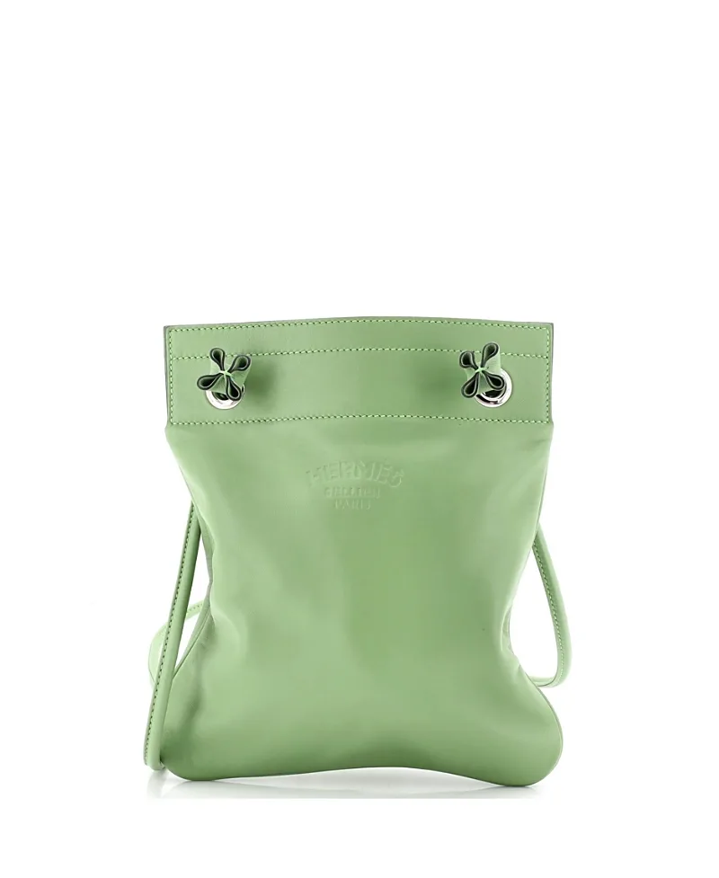 Pre-Owned Mini Aline Bag Milo Lambskin and Swift by Hermes
