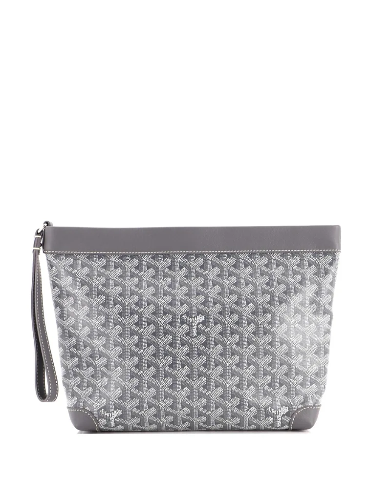 Pre-Owned Goyard Goyardine Conti Pouch Coated Canvas by Pre-owned Goyard