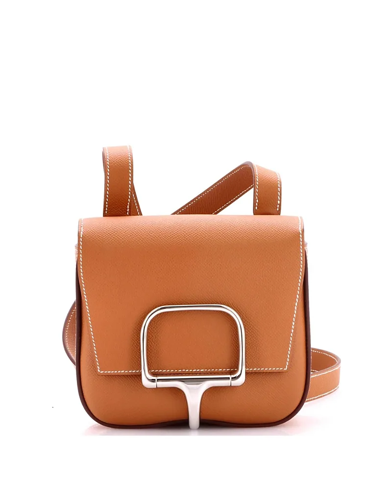 Pre-Owned Hermes Mini Della Cavalleria Shoulder Bag Epsom