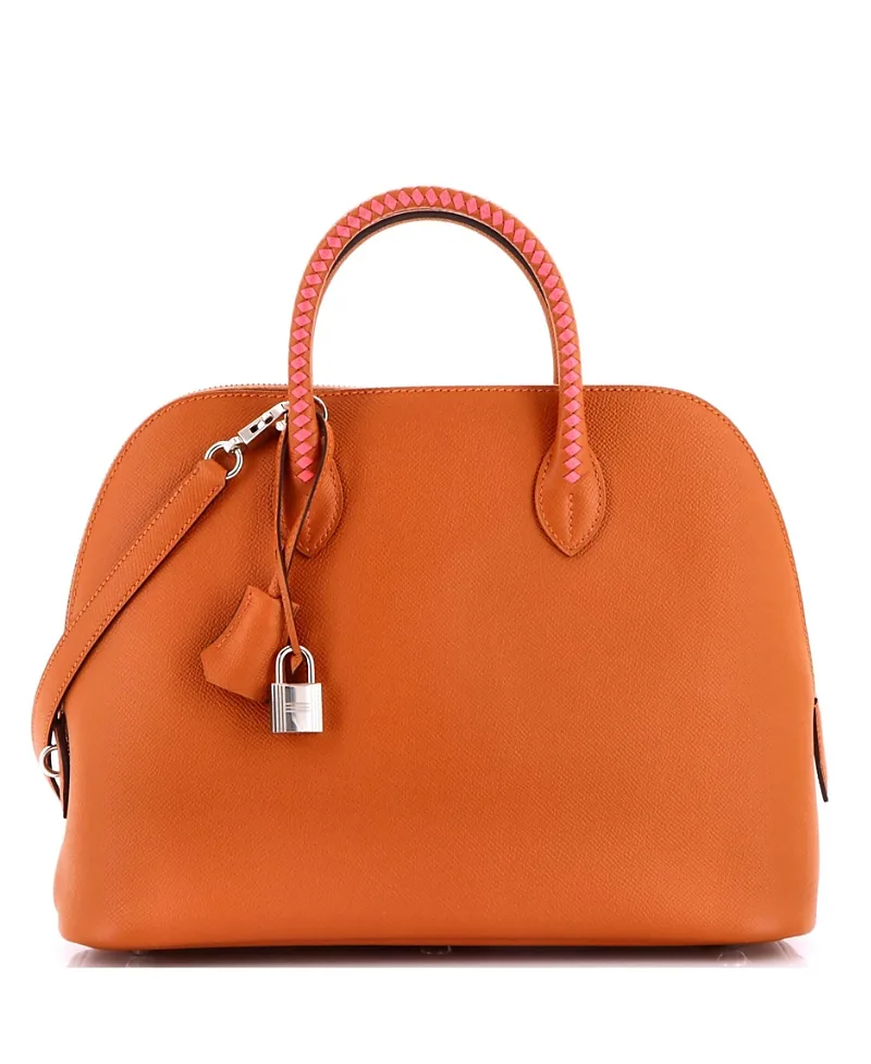 Pre-Owned Hermes 30 Bolide 1923 Bag Tressage Epsom by Hermes