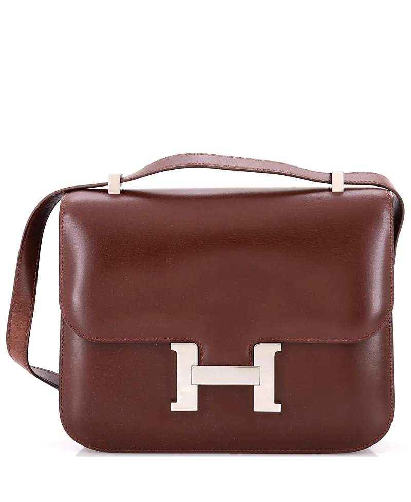 Pre-Owned Hermes 24 Constance Bag Box Calf by Hermes