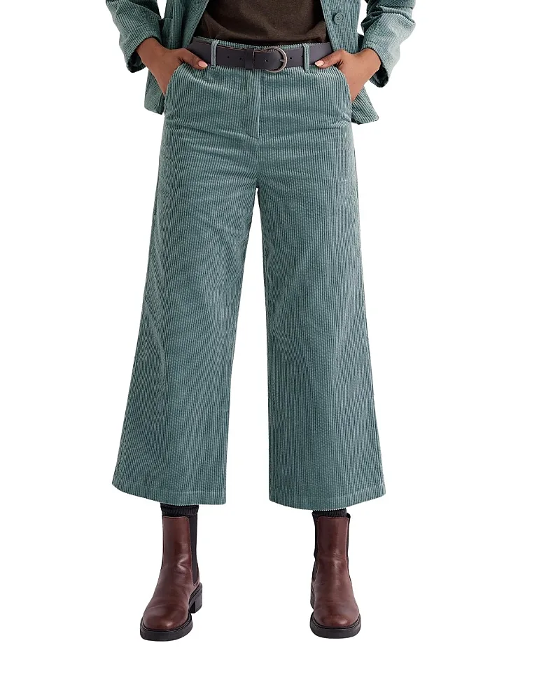 Asphodel Cord Wide-Leg Trousers by Seasalt Cornwall