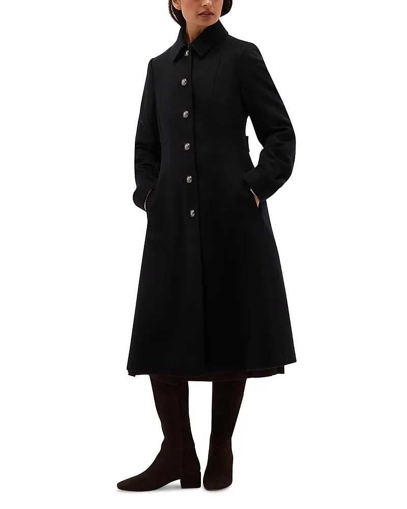 Iona Wool Collared Coat by Hobbs London