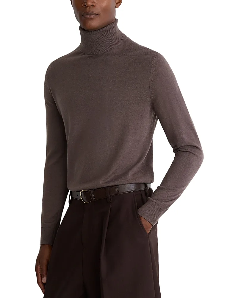 Caine Merino Wool Roll Neck Sweater by Reiss