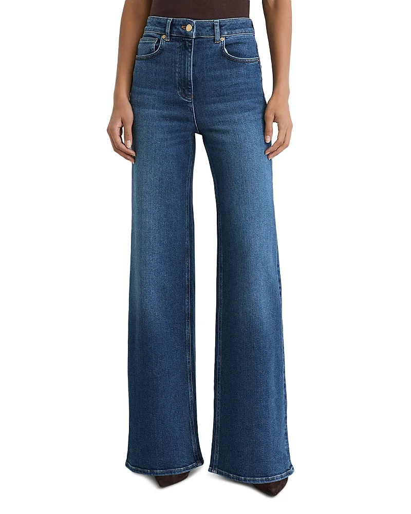 Jas High Rise Wide Leg Jeans