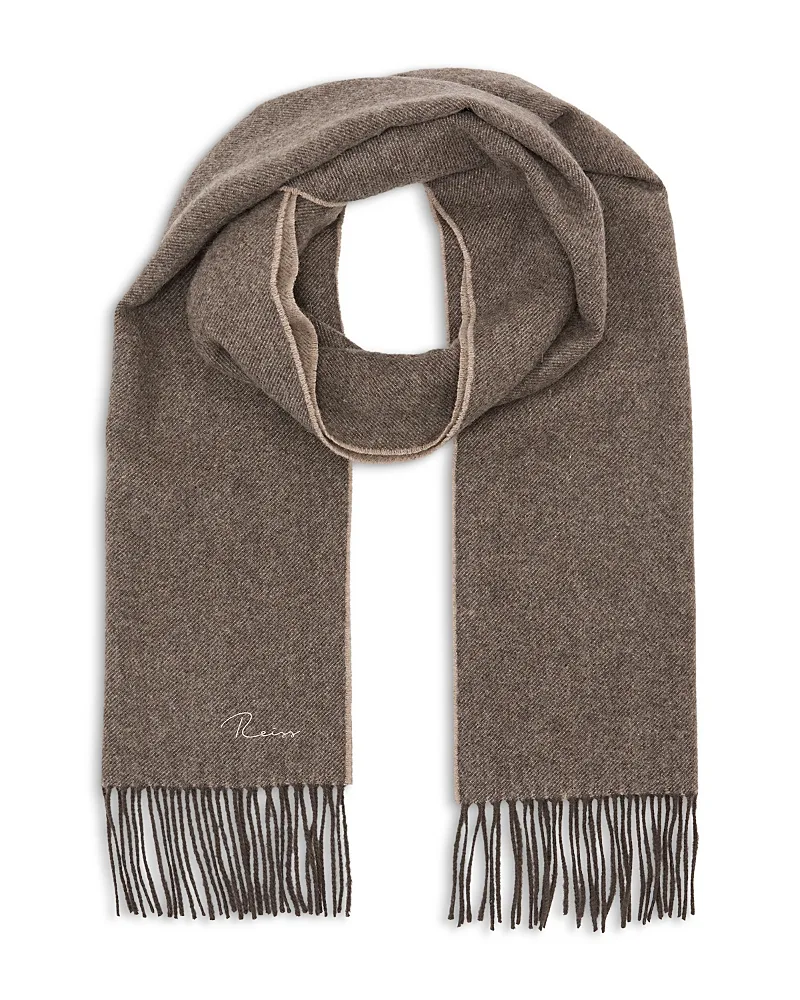 Picton Wool & Cashmere Blend Scarf by Reiss