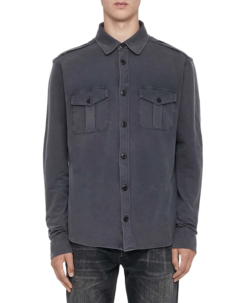 Foley Cotton Blend Pocket Shirt