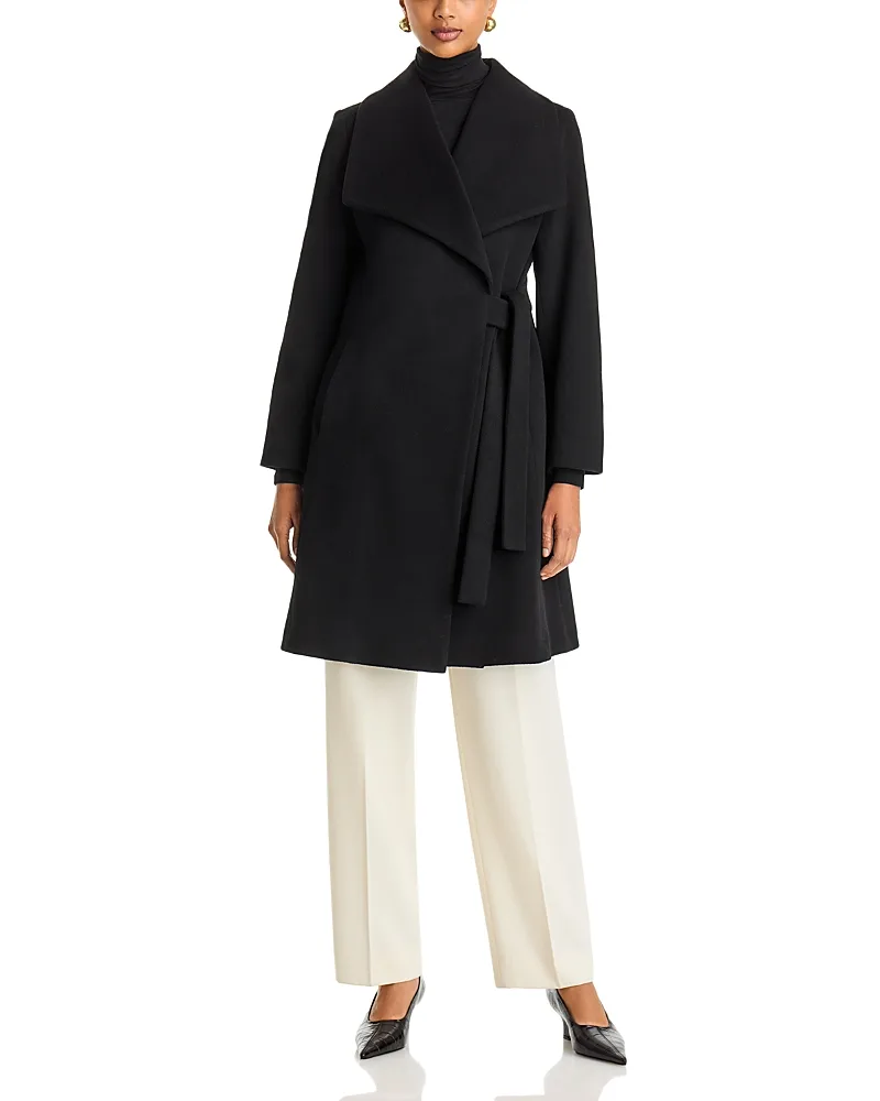 Remy Wool Wrap Coat by Fleurette