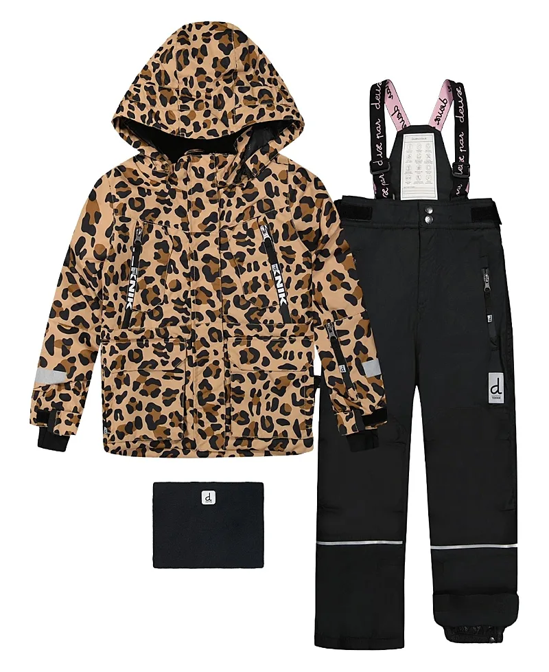 Teknik Expandable Sleeve Jacket & Pants Two Piece Snowsuit by Deux Par Deux