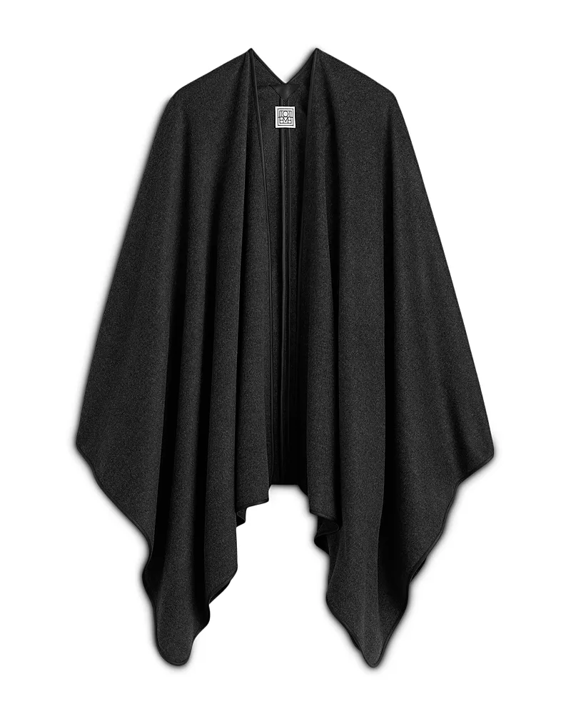 Winter Flannel Wool Cape by Totême