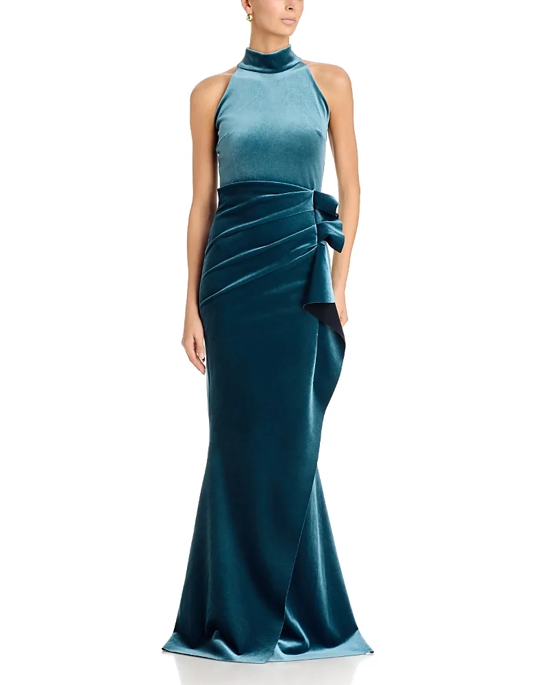 Gudrum Long Velvet Gown