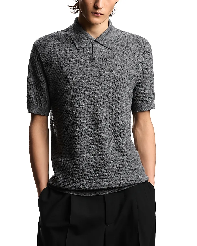 Pullover Polo Shirt by Armani