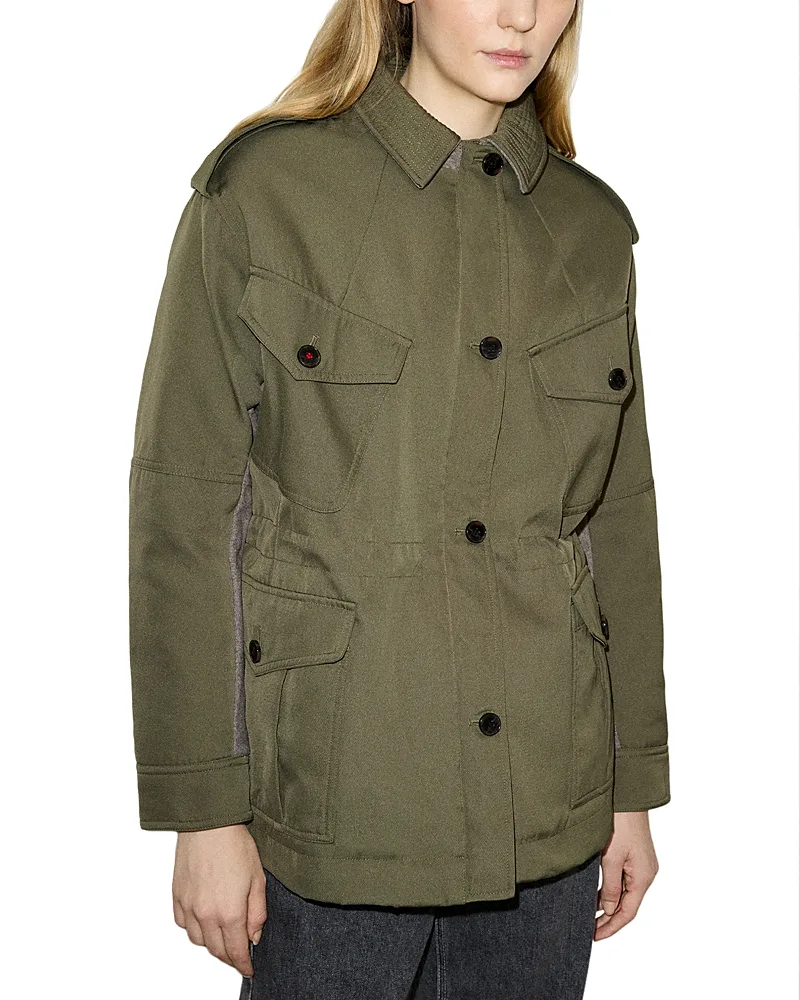 Mcostop Padded Gabardine Field Jacket by Max & co.