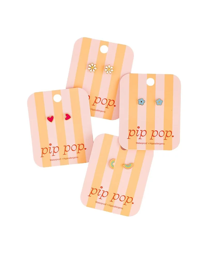 Enamel Earring Set by Pip Pop