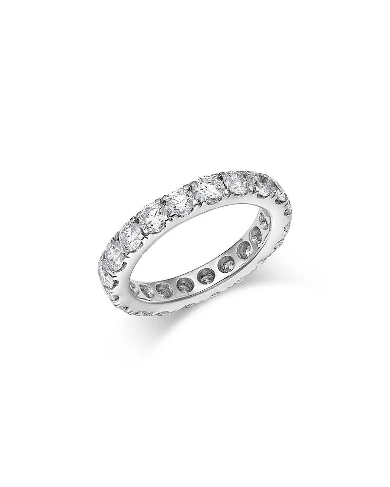 Diamond Band Ring in Platinum, 3.0 Tcw