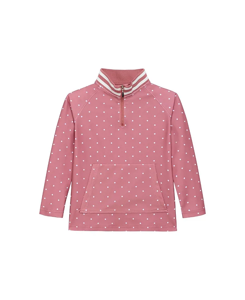 Retro Half Zip Pullover Sweatshirt by Courtside Kids