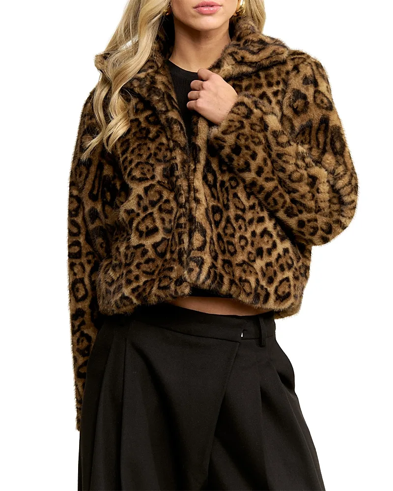 Tammy Faux Fur Jacket by Elevator Disco