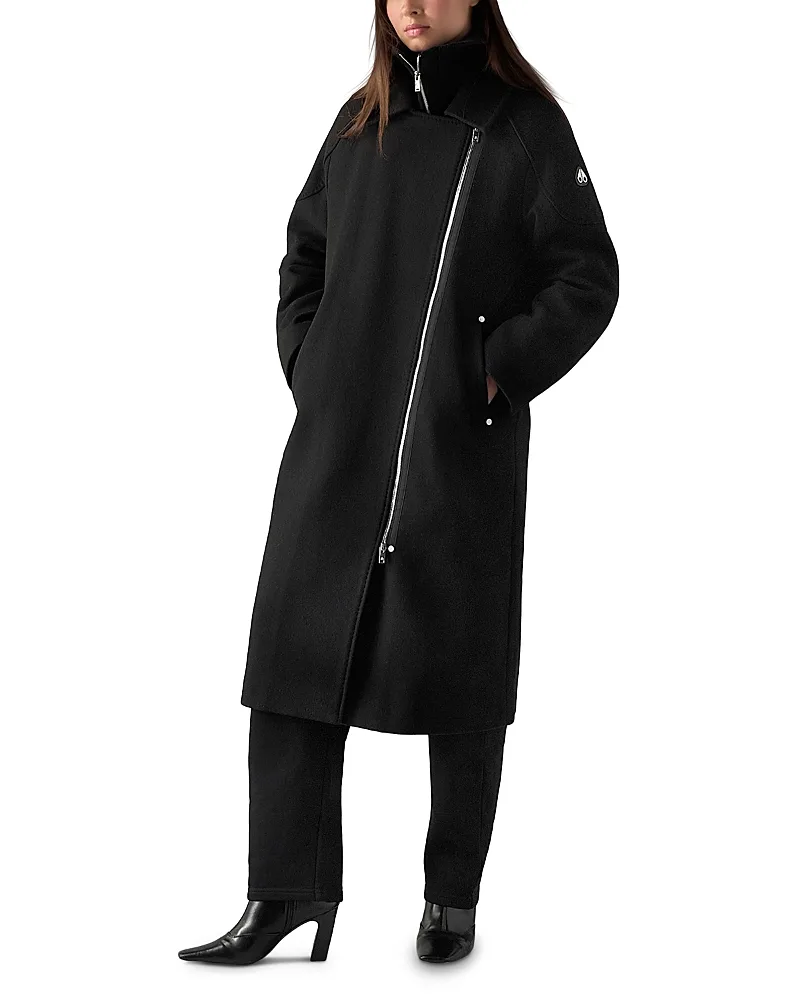 Grid 3 in 1 Wool Blend Parka Coat by Moose Knuckles