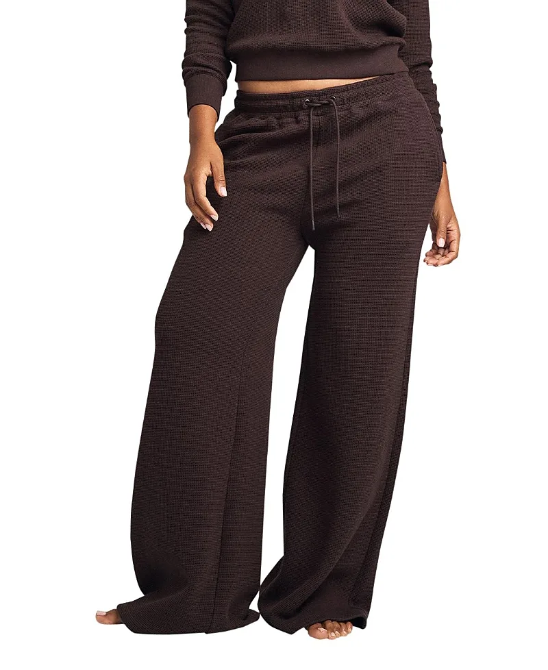 Waffle Knit Track Pant