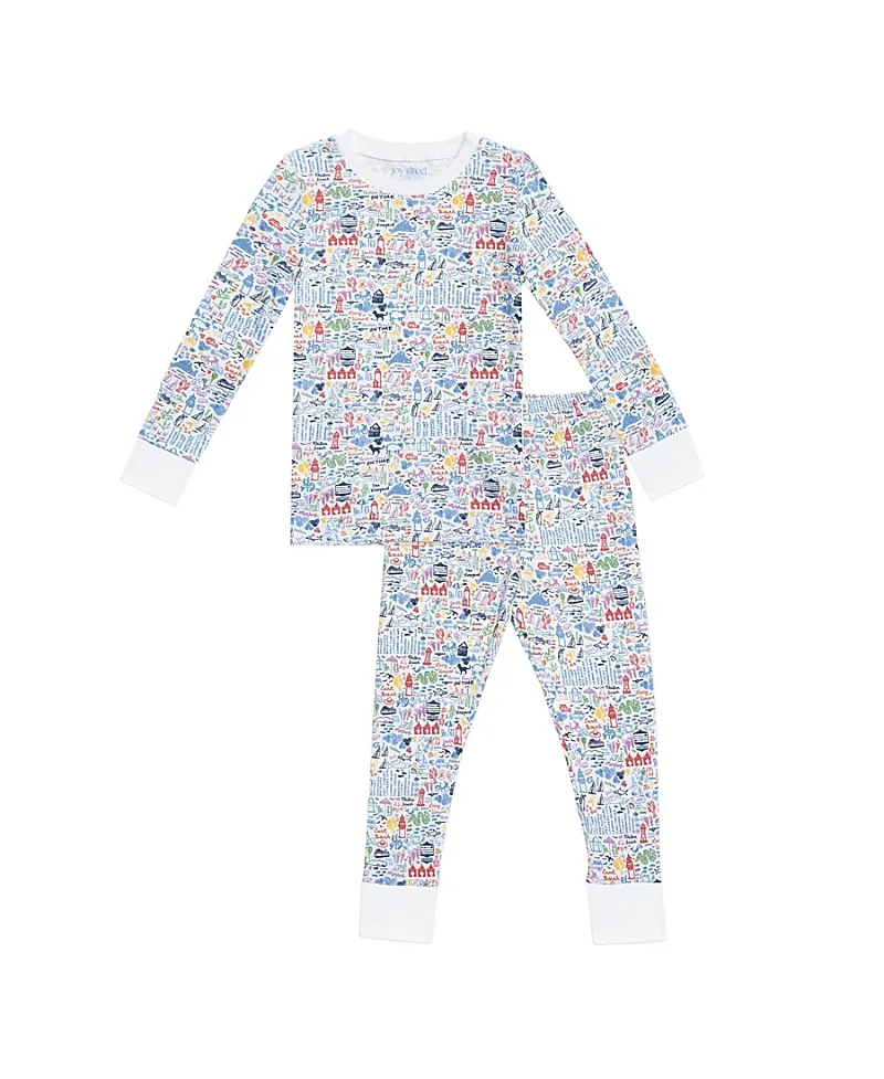 Marthas Vineyard Two Piece Pajamas by Joy Street