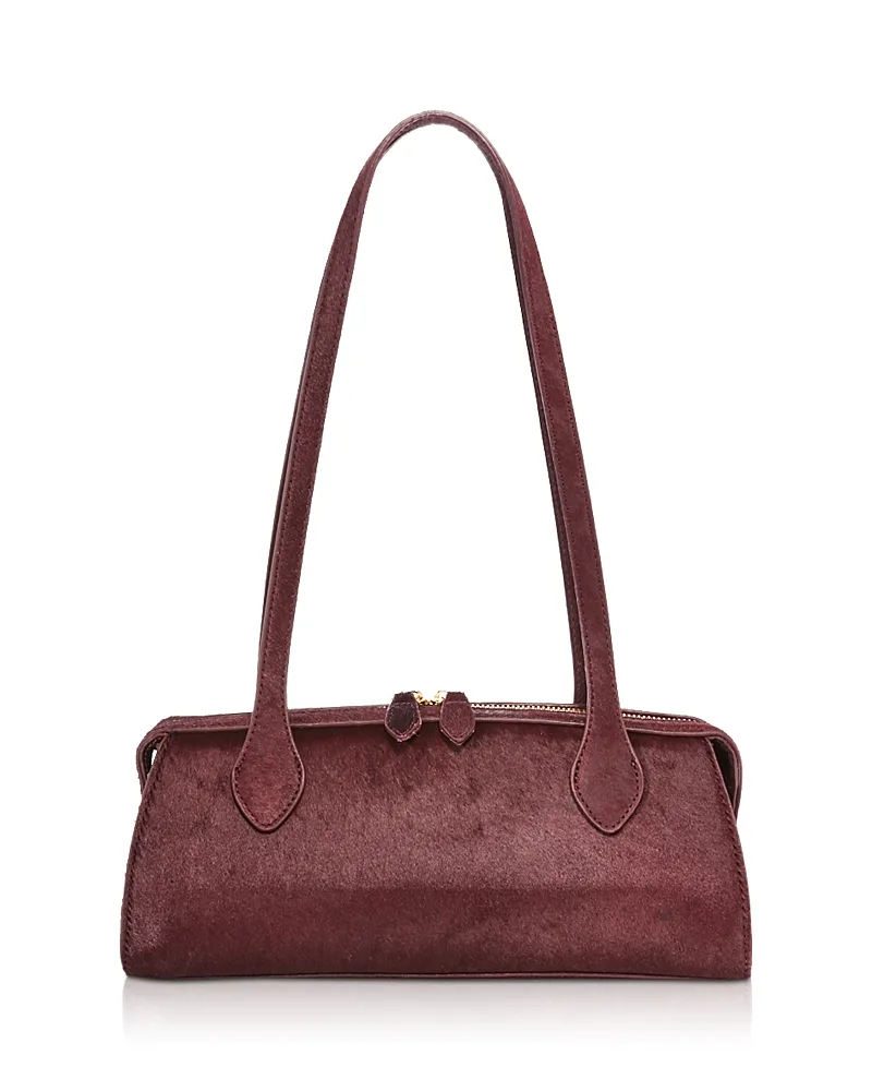 East West Leather Shoulder Bag