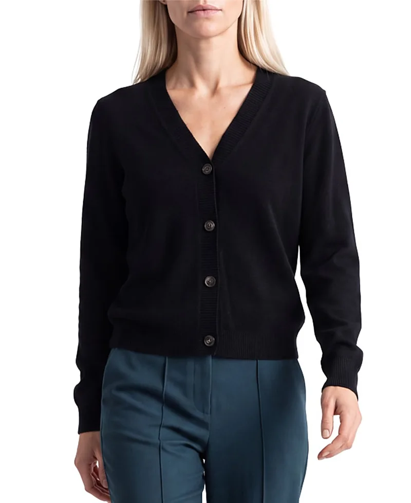 Elissa Cashmere V-Neck Cardigan