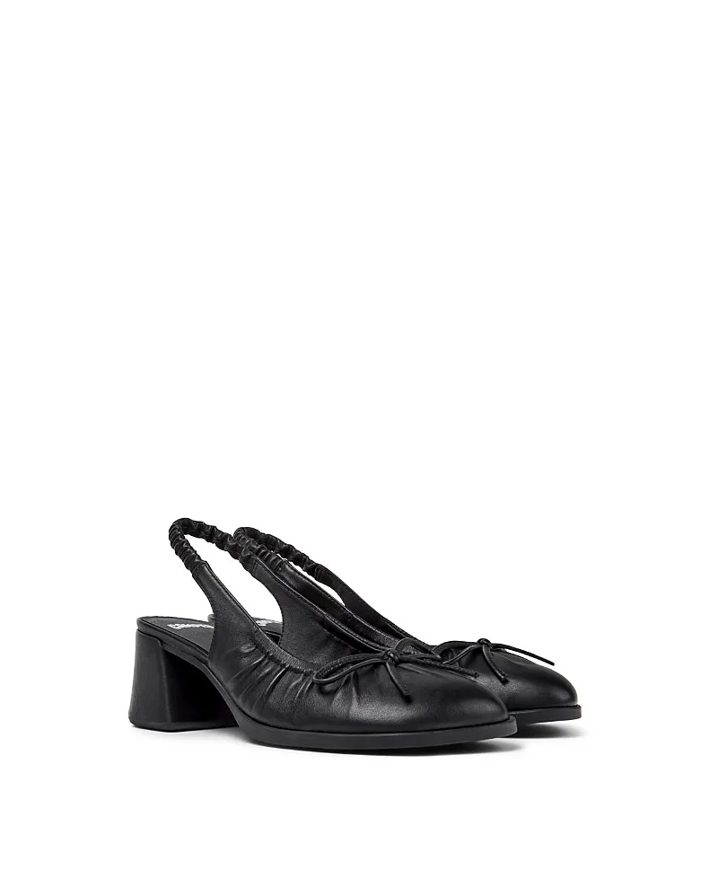 Kora Leather Open Toe / Slingback by Camper