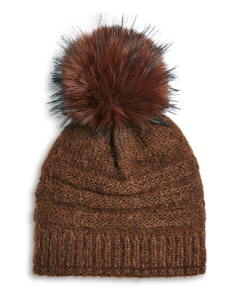 Pom Pom Knit Hat