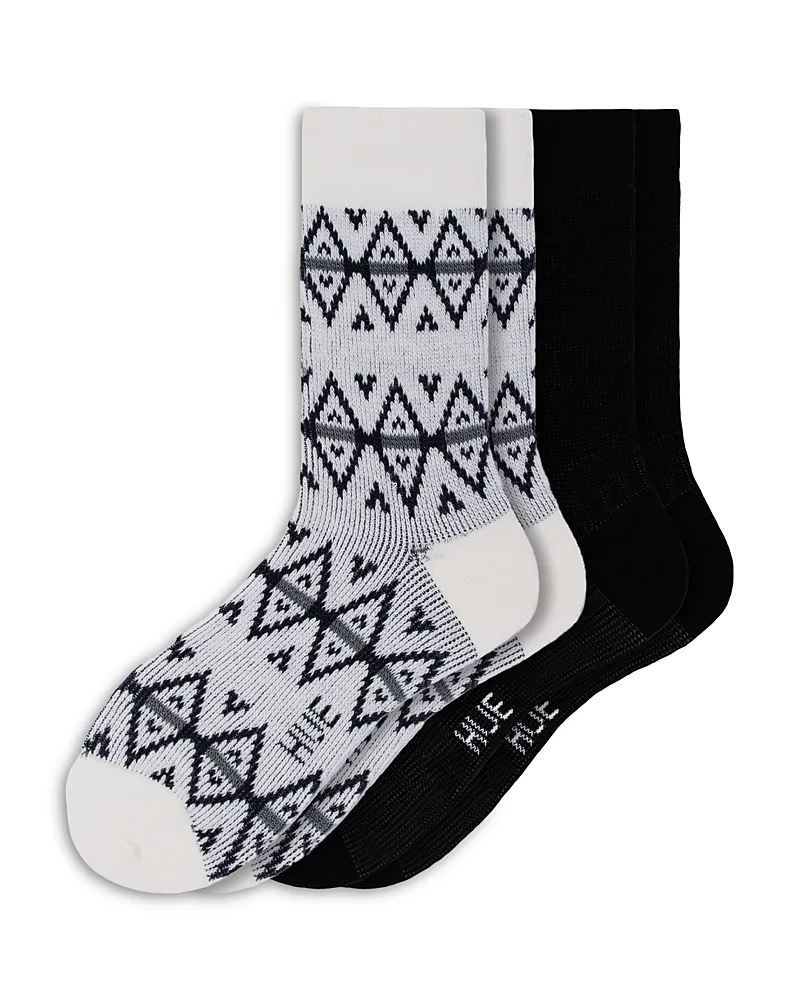 Argyle Stripe Boot Socks, Set of 2 by HUE