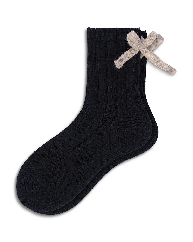 So Soft Bow Anklet Socks by HUE