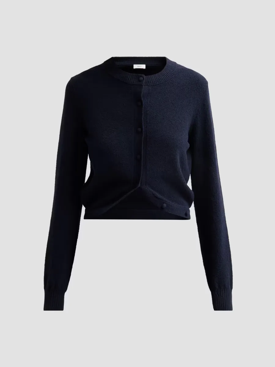 Solenne Crop Cardigan