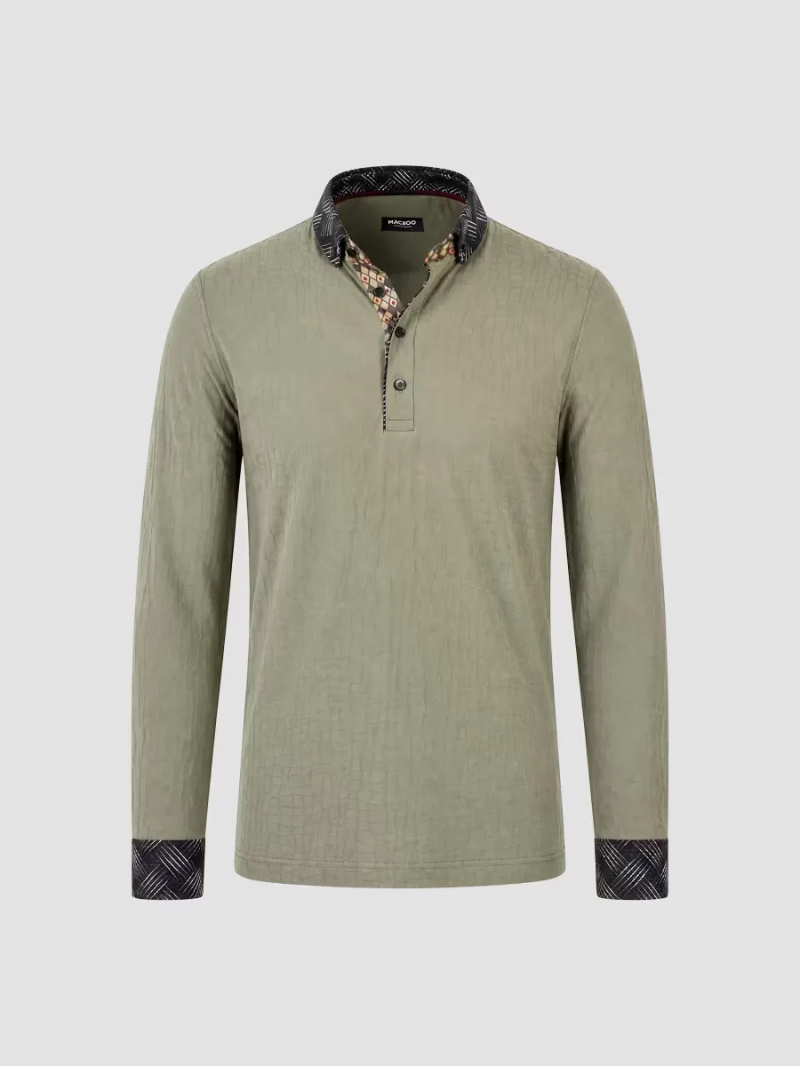 Newton Knit Polo Shirt by Maceoo