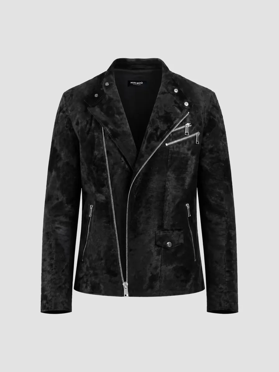 Captain Leather Jacket by Maceoo