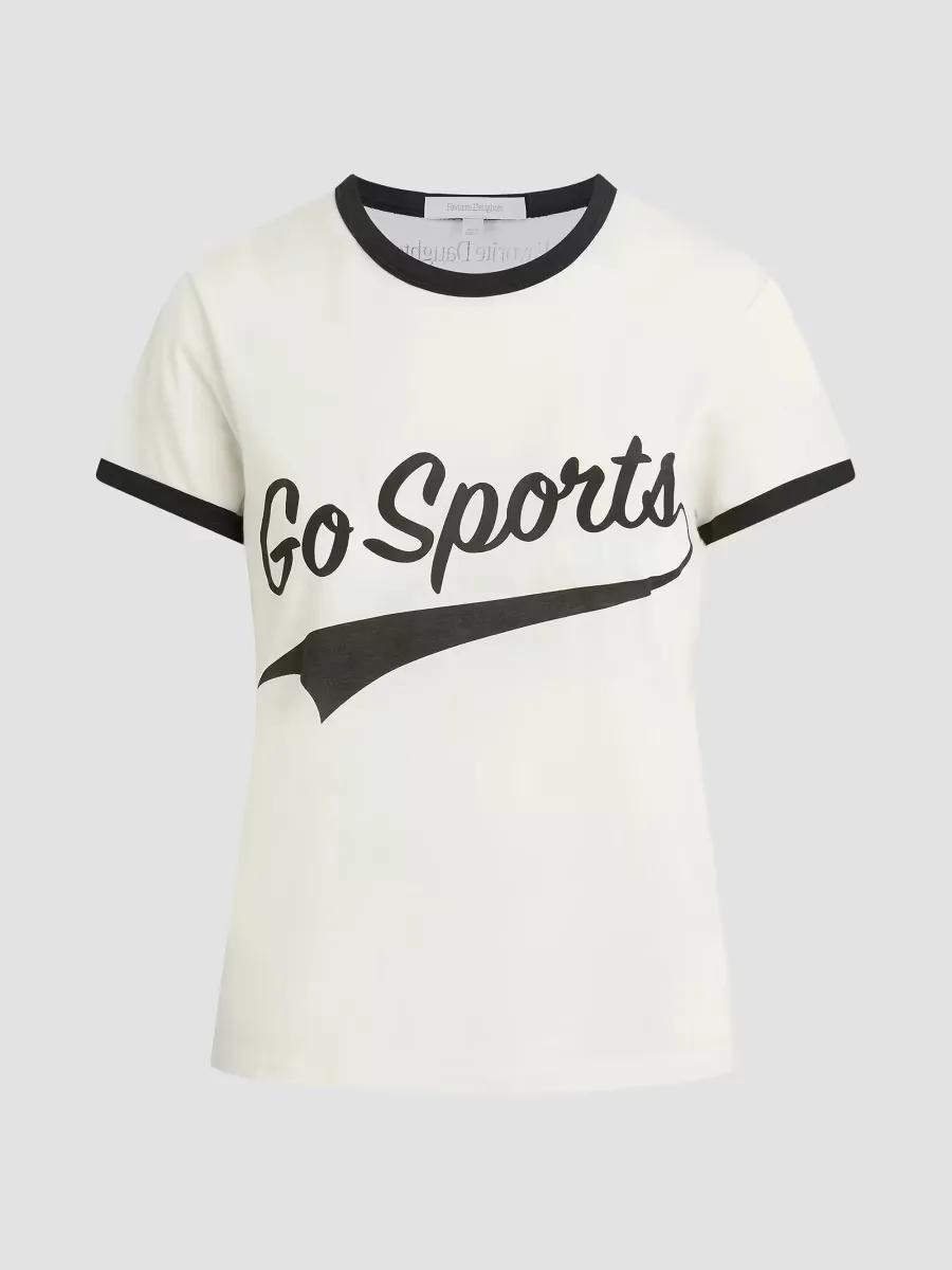The Go Sports Ringer T-Shirt by Favorite Daughter