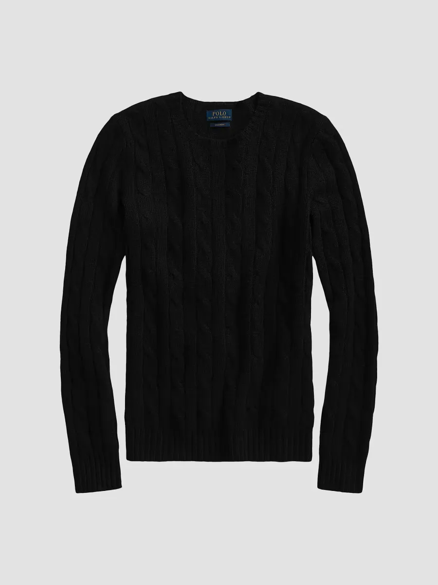 Julianna Cable-Knit Cashmere Sweater by Polo Ralph Lauren