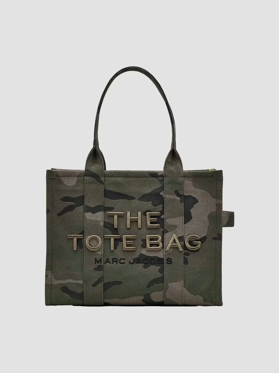 The Camo Jacquard Large Tote Bag by Marc Jacobs