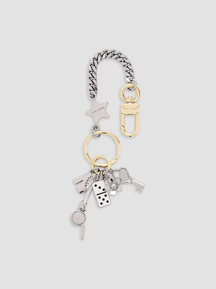 Multi-Charm Chain Bag Charm by Marc Jacobs