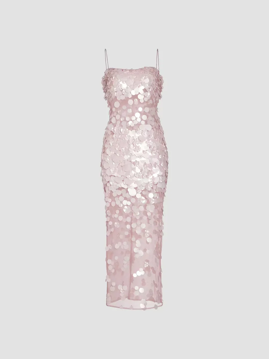 Mischa Sequined Sheath Cocktail Dress by Retrofête