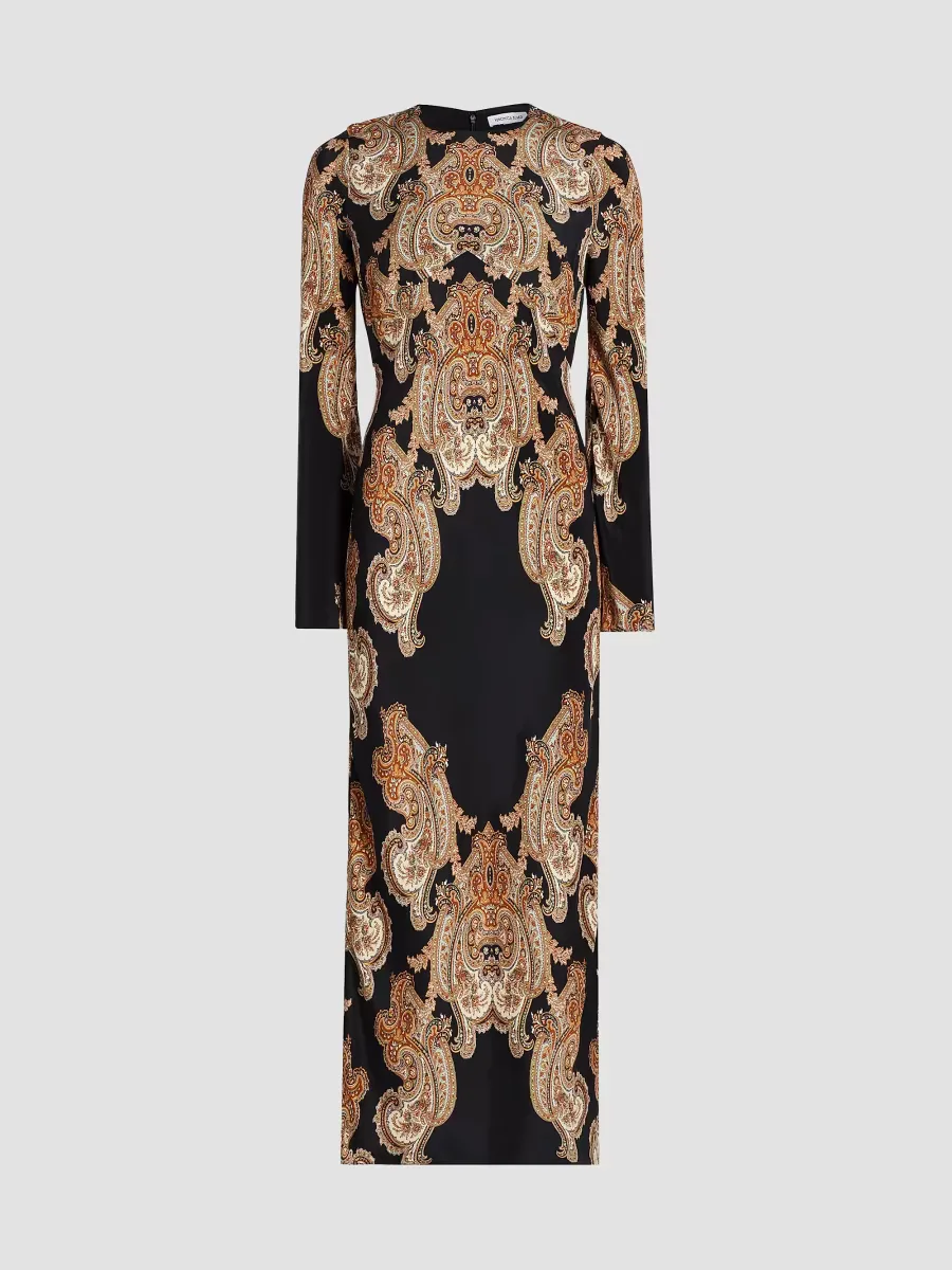 Lupita Printed Silk-Blend Maxi Dress by Veronica Beard