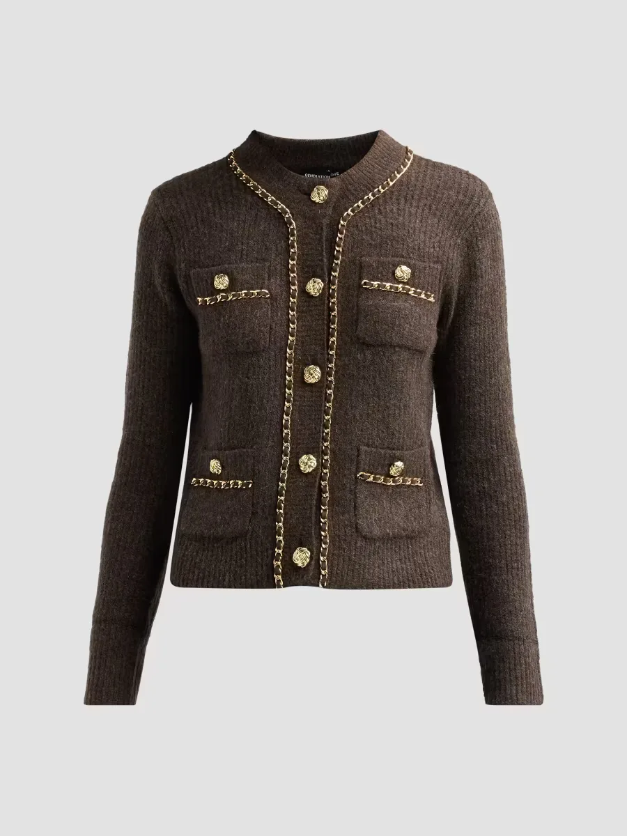 Selma Chain Cardigan by Generation Love