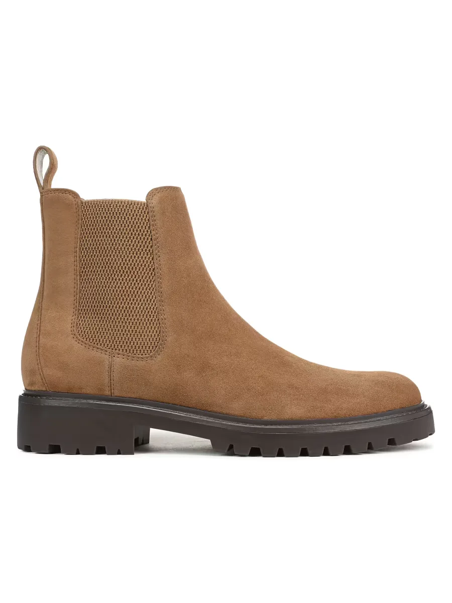 Dave Suede Chelsea Short Boots