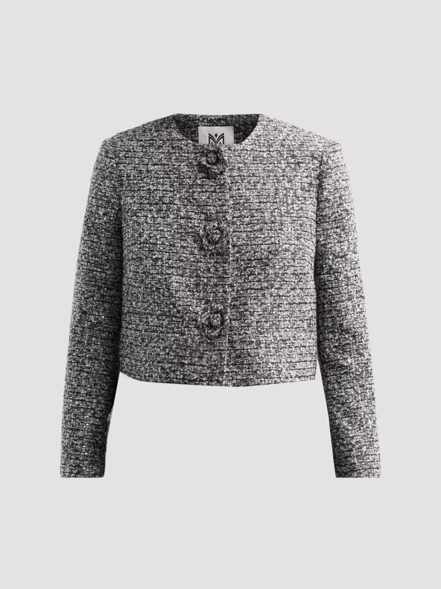 Selena Crop Jacket by Milly